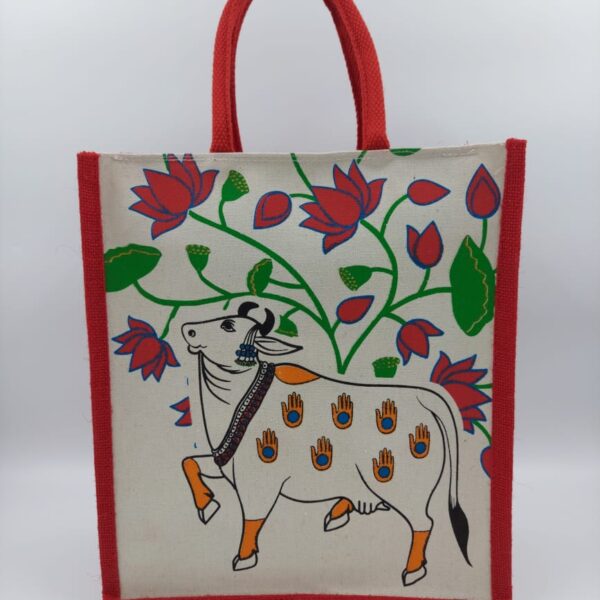 Jute bag 12*13*6 kamthenu