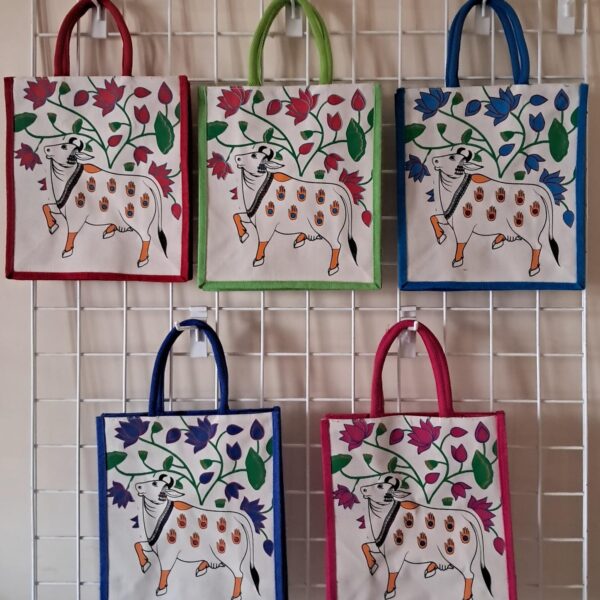 Pichwai Jute Bag